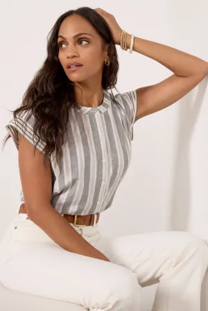 Addison Stripe Mix Shirt