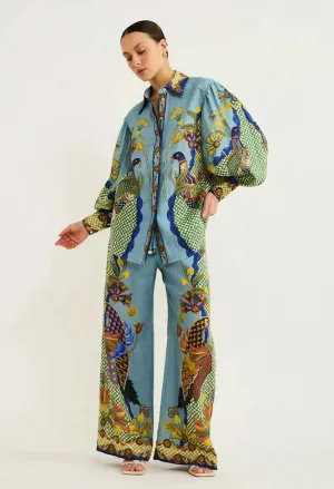 Alemais Gilly Shirt and Pant Set Size AU16