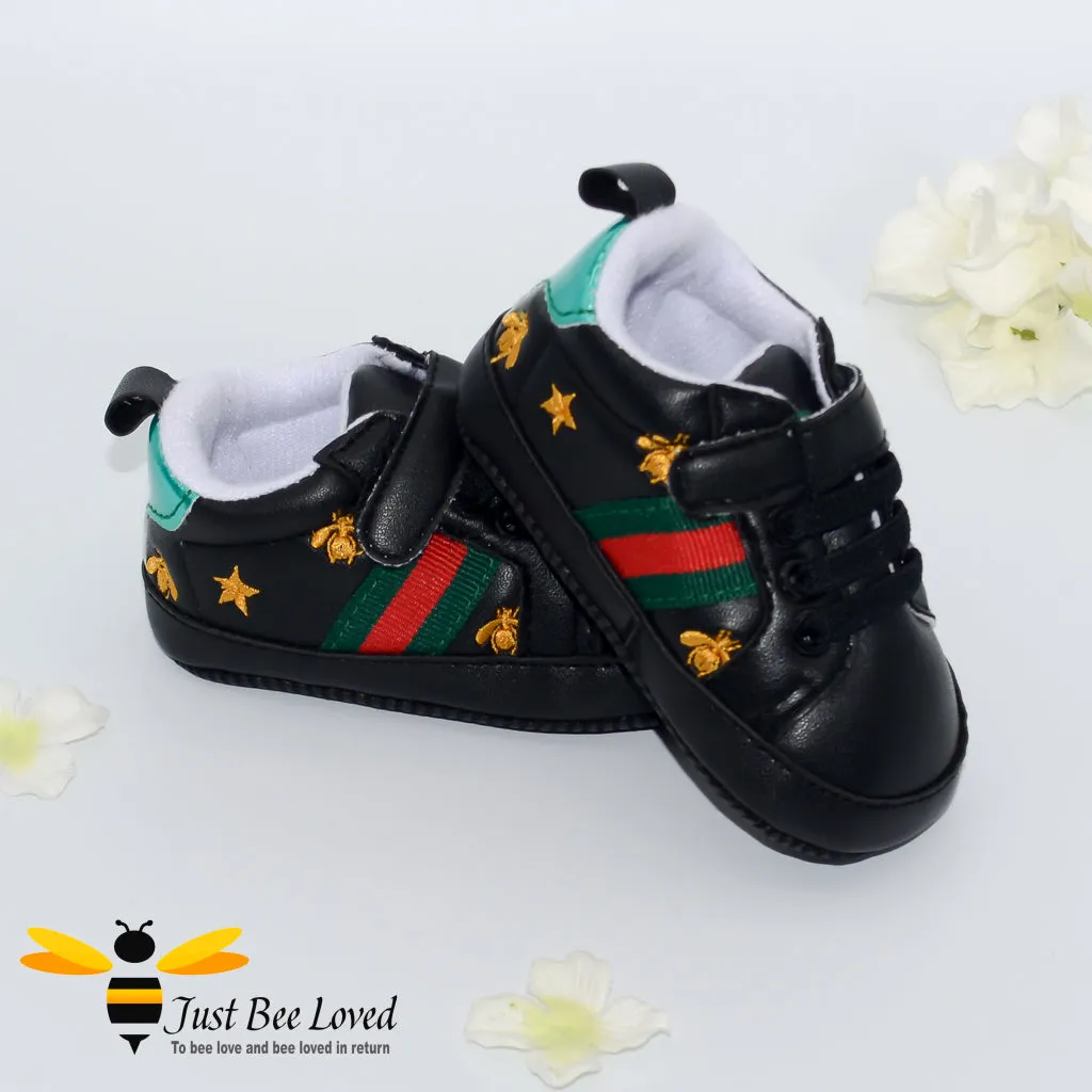 Baby Infant Bee Trainers Shoes - Sizes 0-18mths