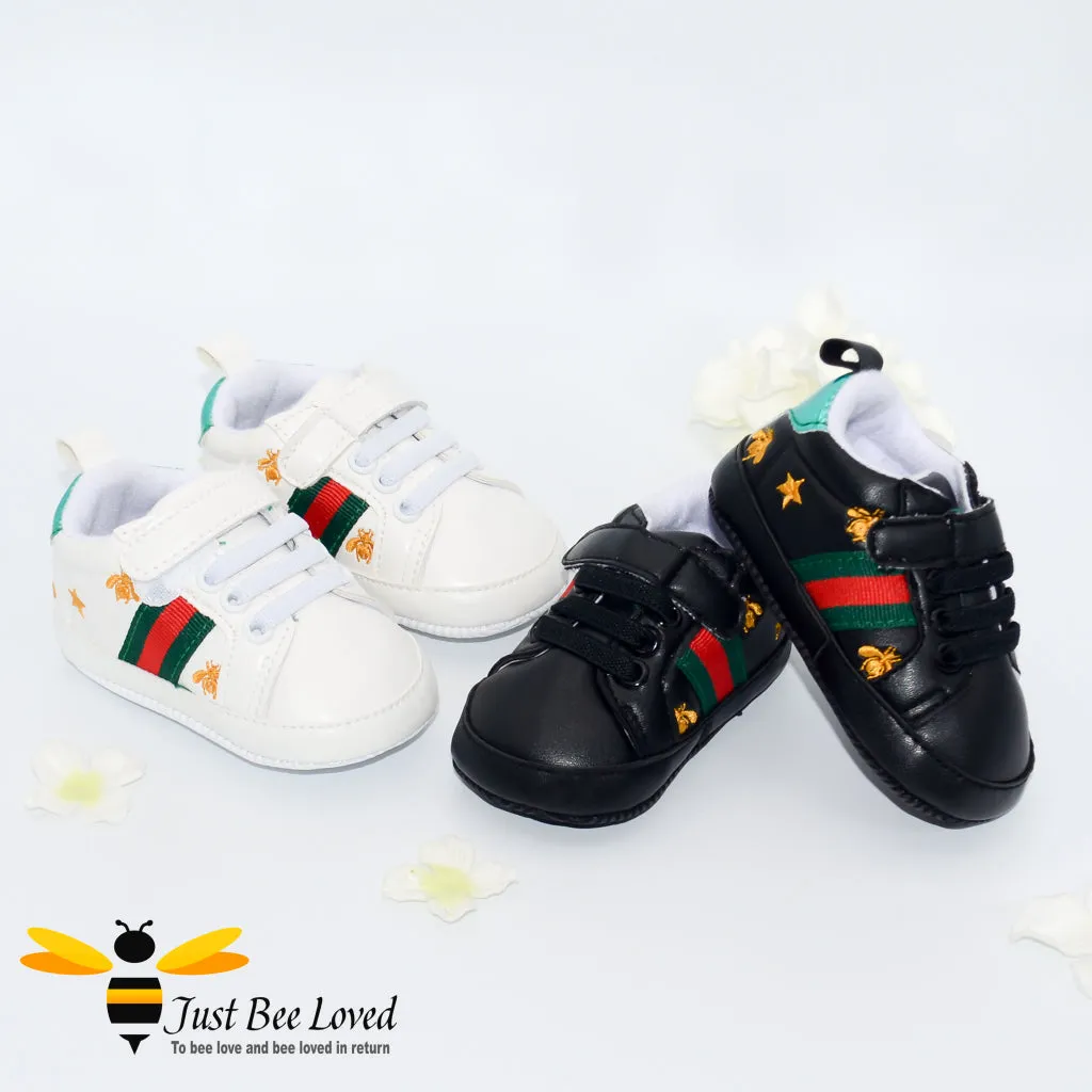Baby Infant Bee Trainers Shoes - Sizes 0-18mths