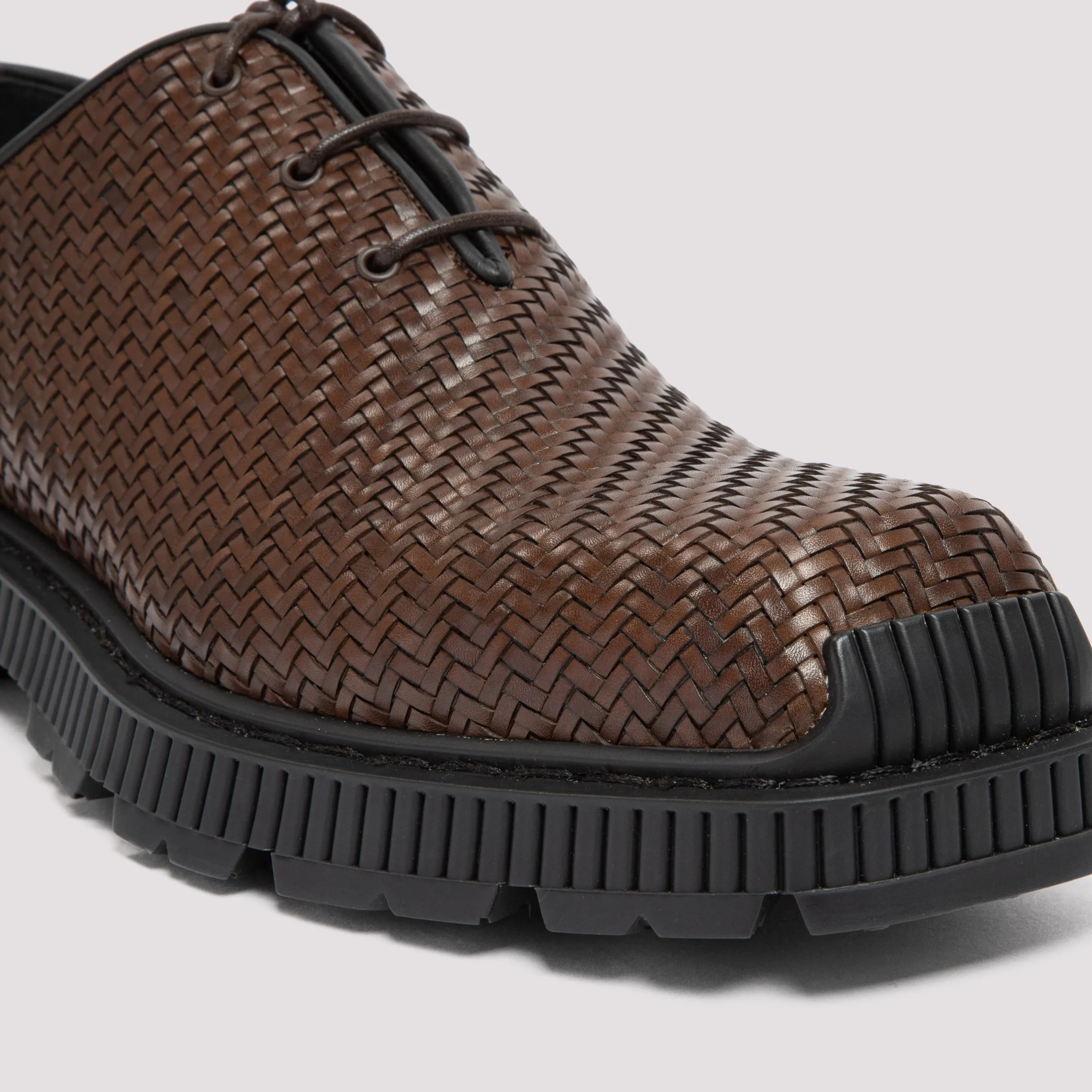Berluti Woven Effect Lace-Up Shoes