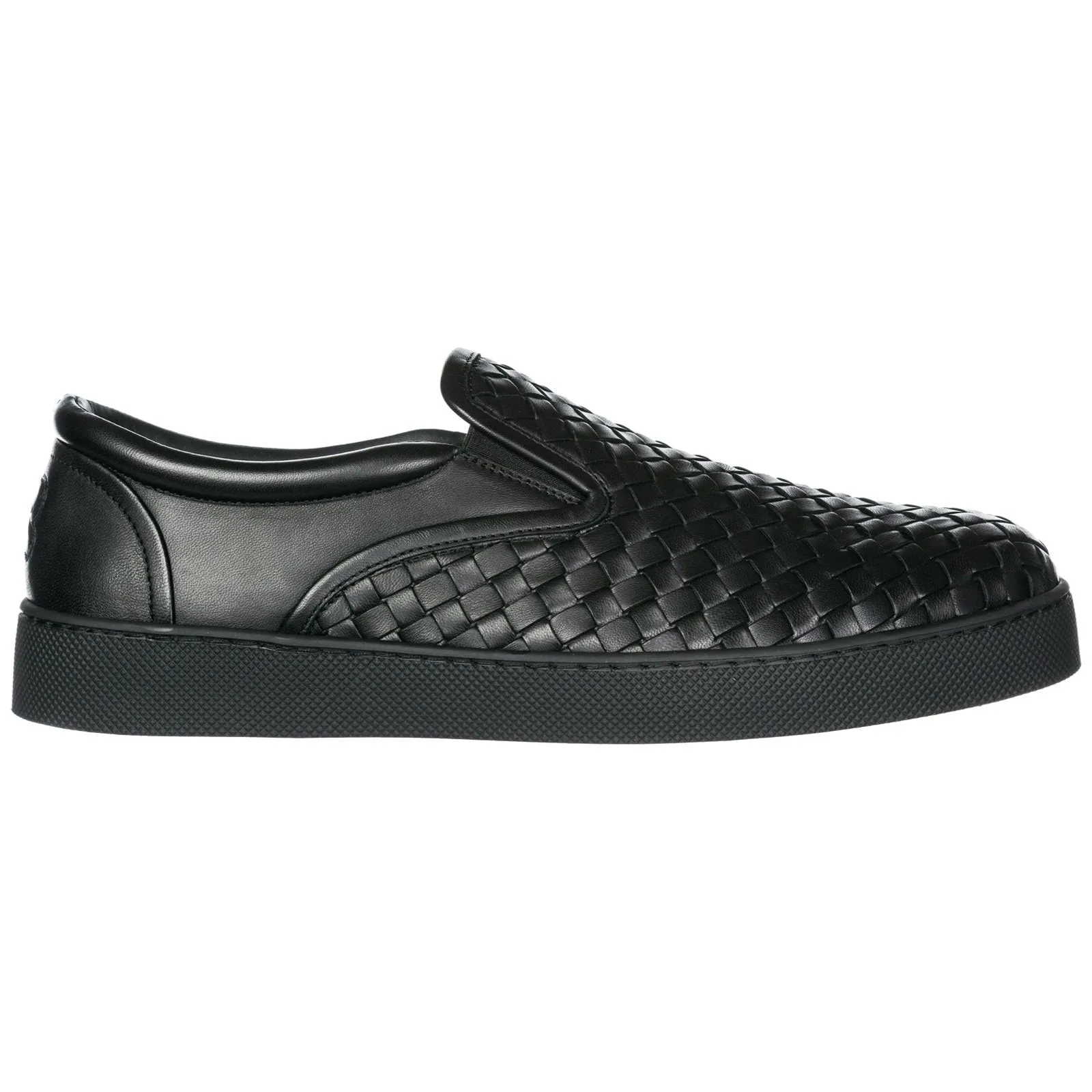 Bottega Veneta Woven Detail Loafers
