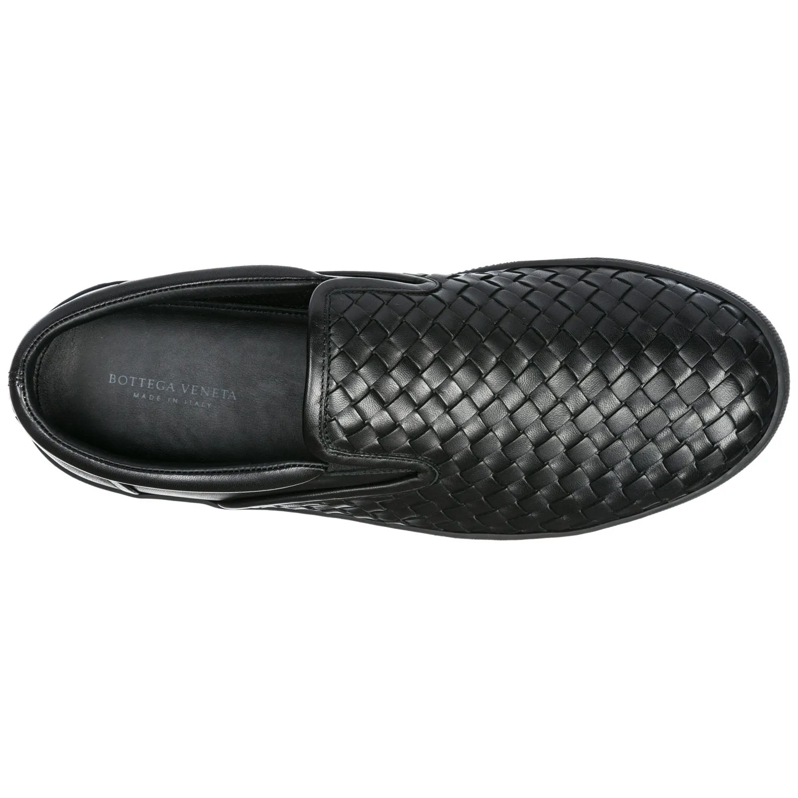 Bottega Veneta Woven Detail Loafers