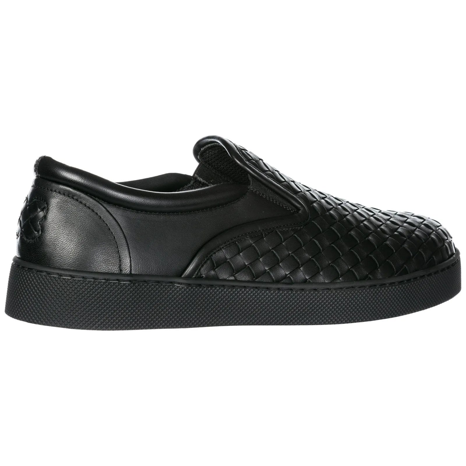 Bottega Veneta Woven Detail Loafers