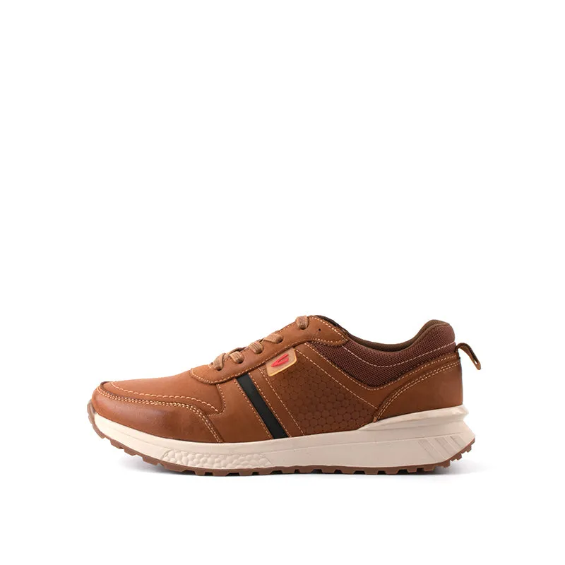 camel active Leather Lace Up Shoes Men Brown DELSON 852366-RS2-3