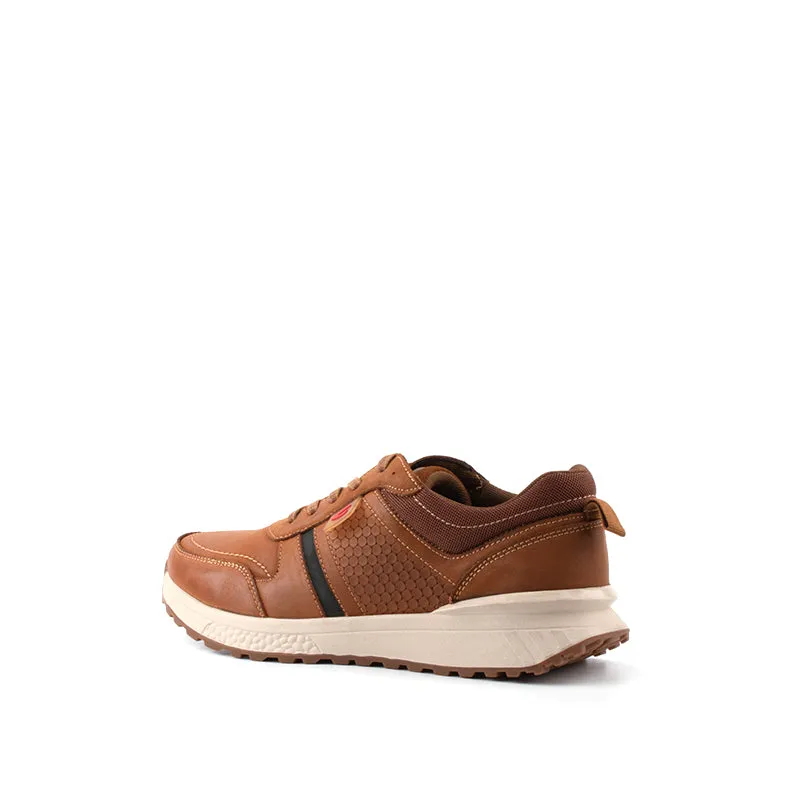 camel active Leather Lace Up Shoes Men Brown DELSON 852366-RS2-3