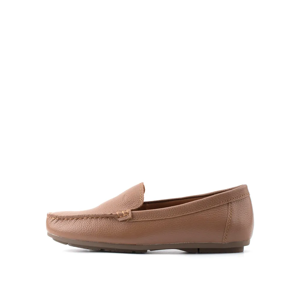 camel active Women Agnes 2 Slip-On Loafer Shoes -752304-DZ01SV-53-ALMOND