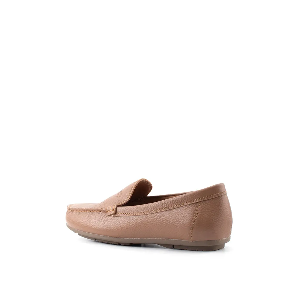 camel active Women Agnes 2 Slip-On Loafer Shoes -752304-DZ01SV-53-ALMOND