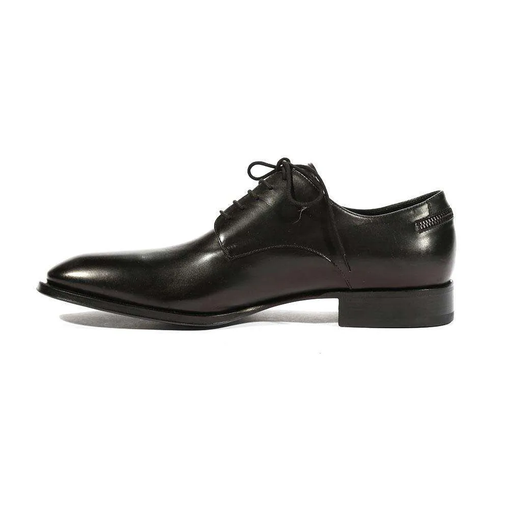 Cesare Paciotti Luxury Italian Men's Oxfords Baby Lux Black Designer Shoes (CPM5470)