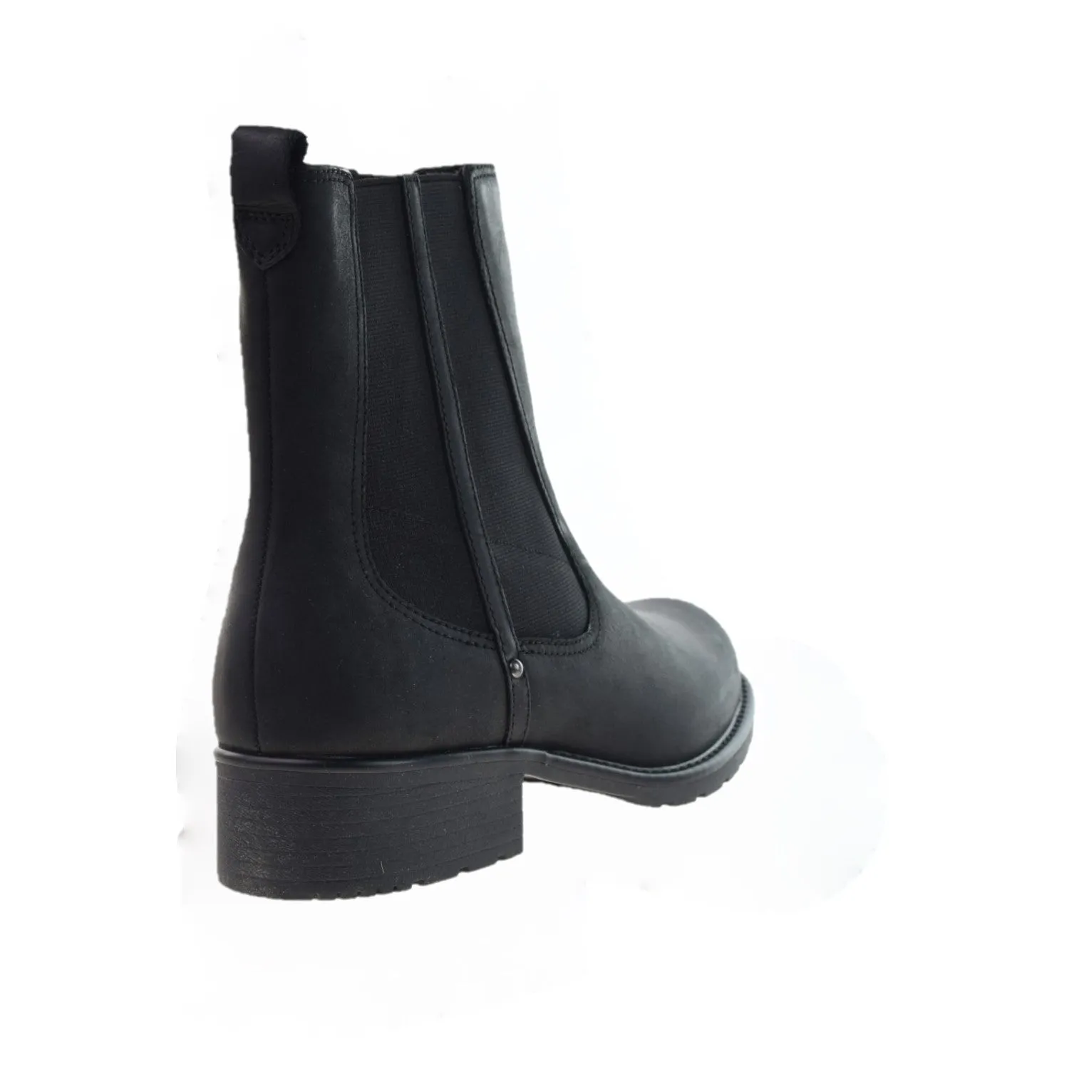 Clarks Orinoco Club (Wide) Women's Ankle Boots Black Leather