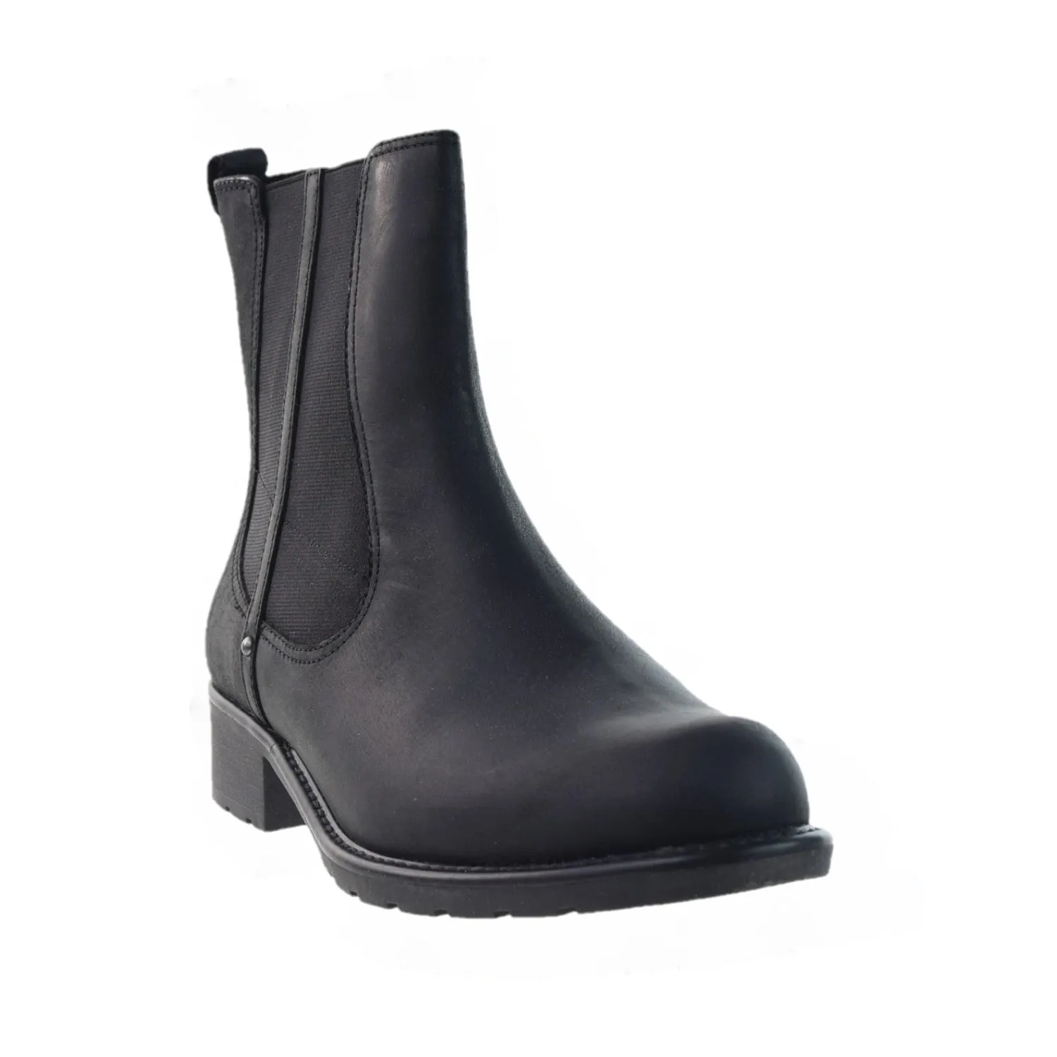 Clarks Orinoco Club (Wide) Women's Ankle Boots Black Leather
