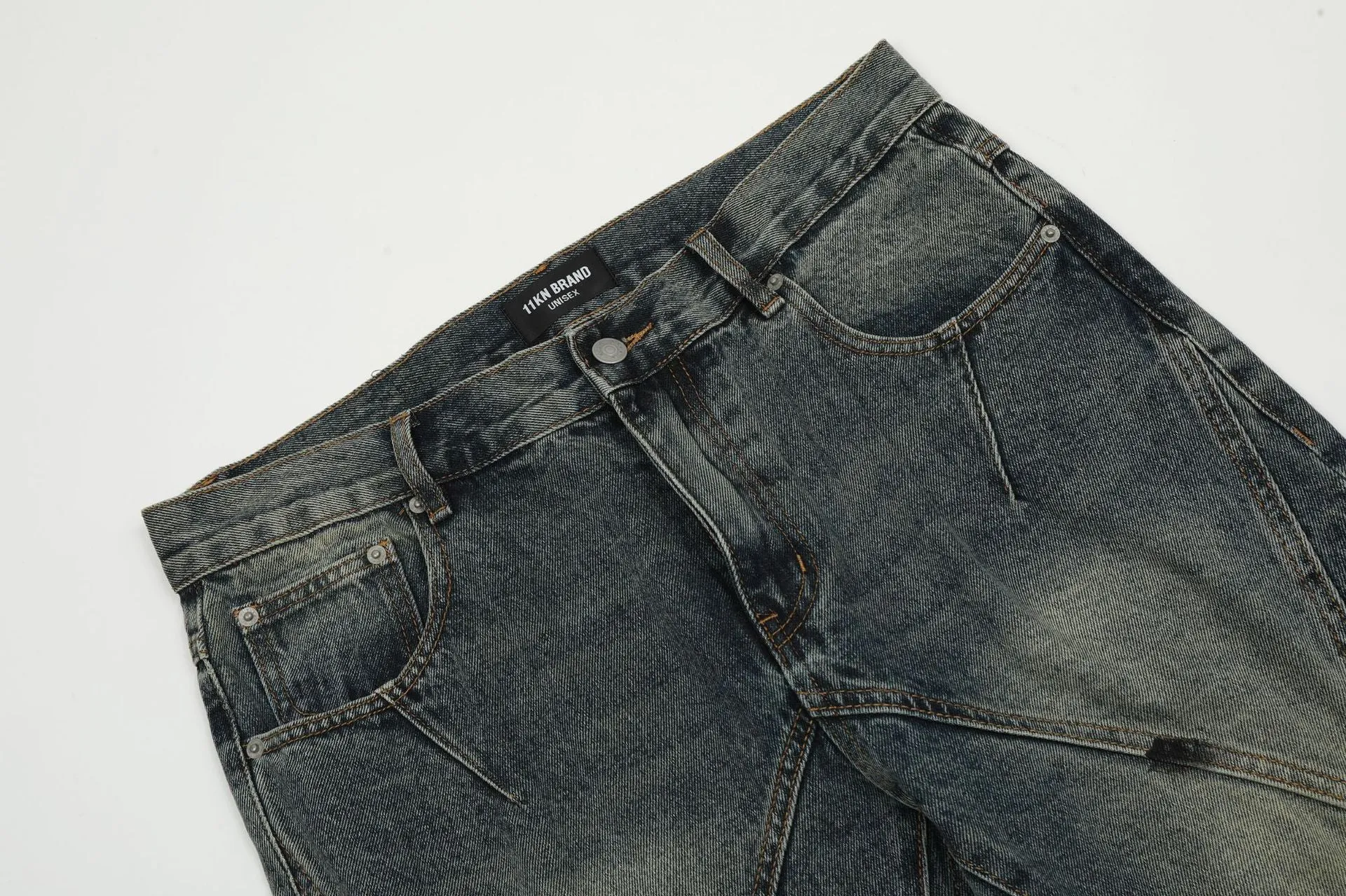 Distressed Denim Jeans Bold Style