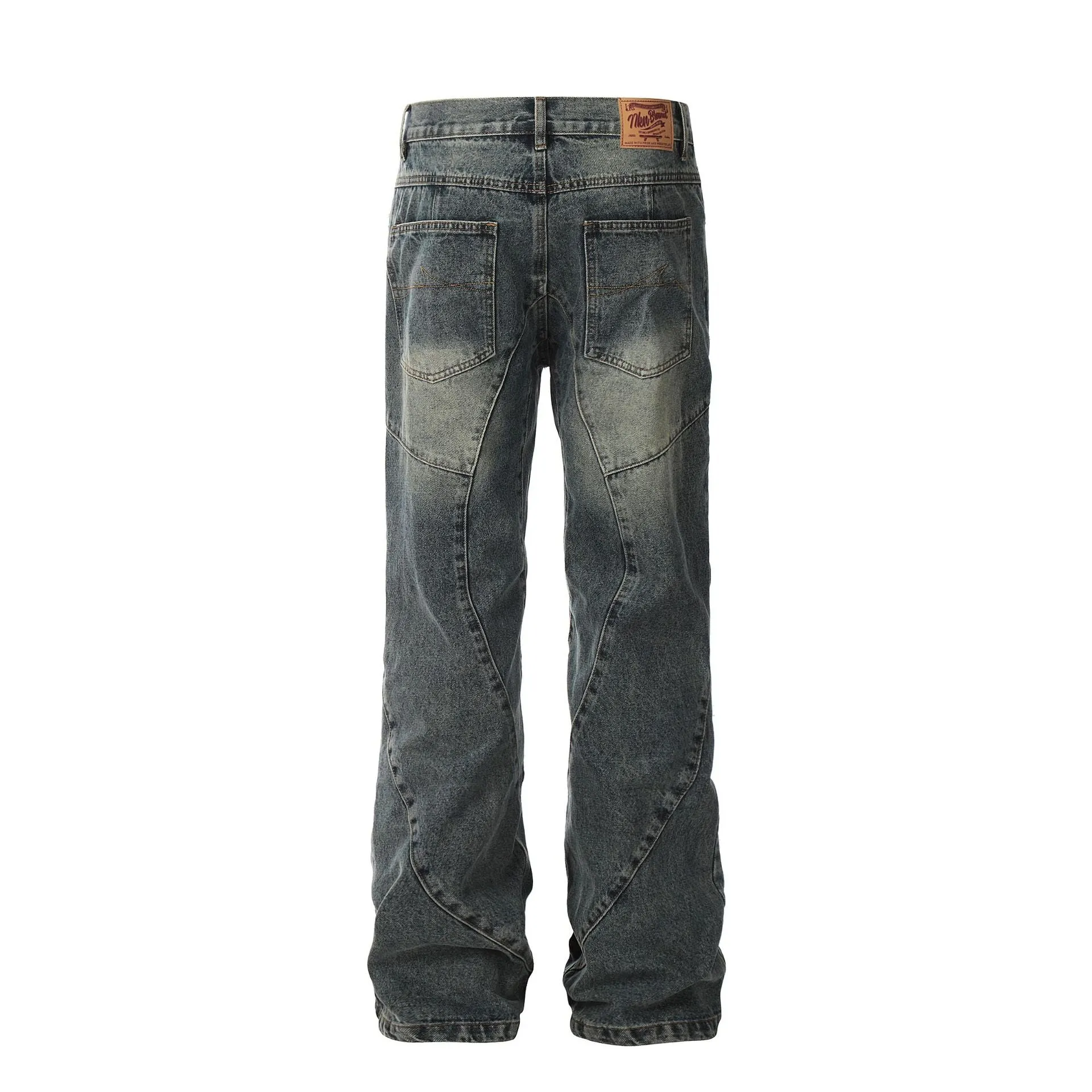 Distressed Denim Jeans Bold Style
