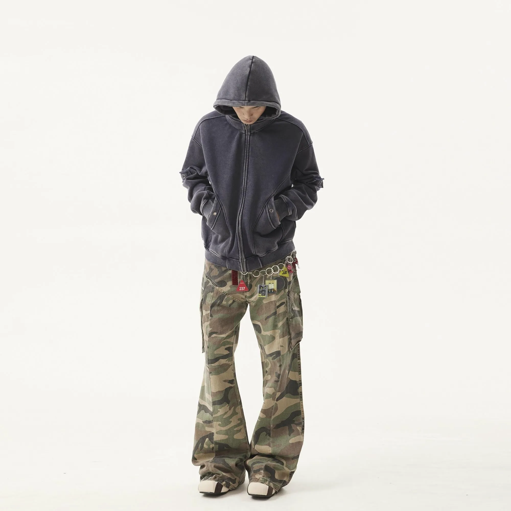 Edgy Utility Hoodie