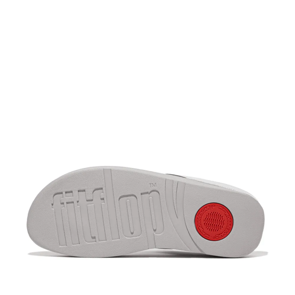 Fitflop Halo Bead Circle Metallic Toe Post Silver