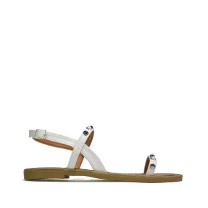 Flat Open Toe Sandals Beige