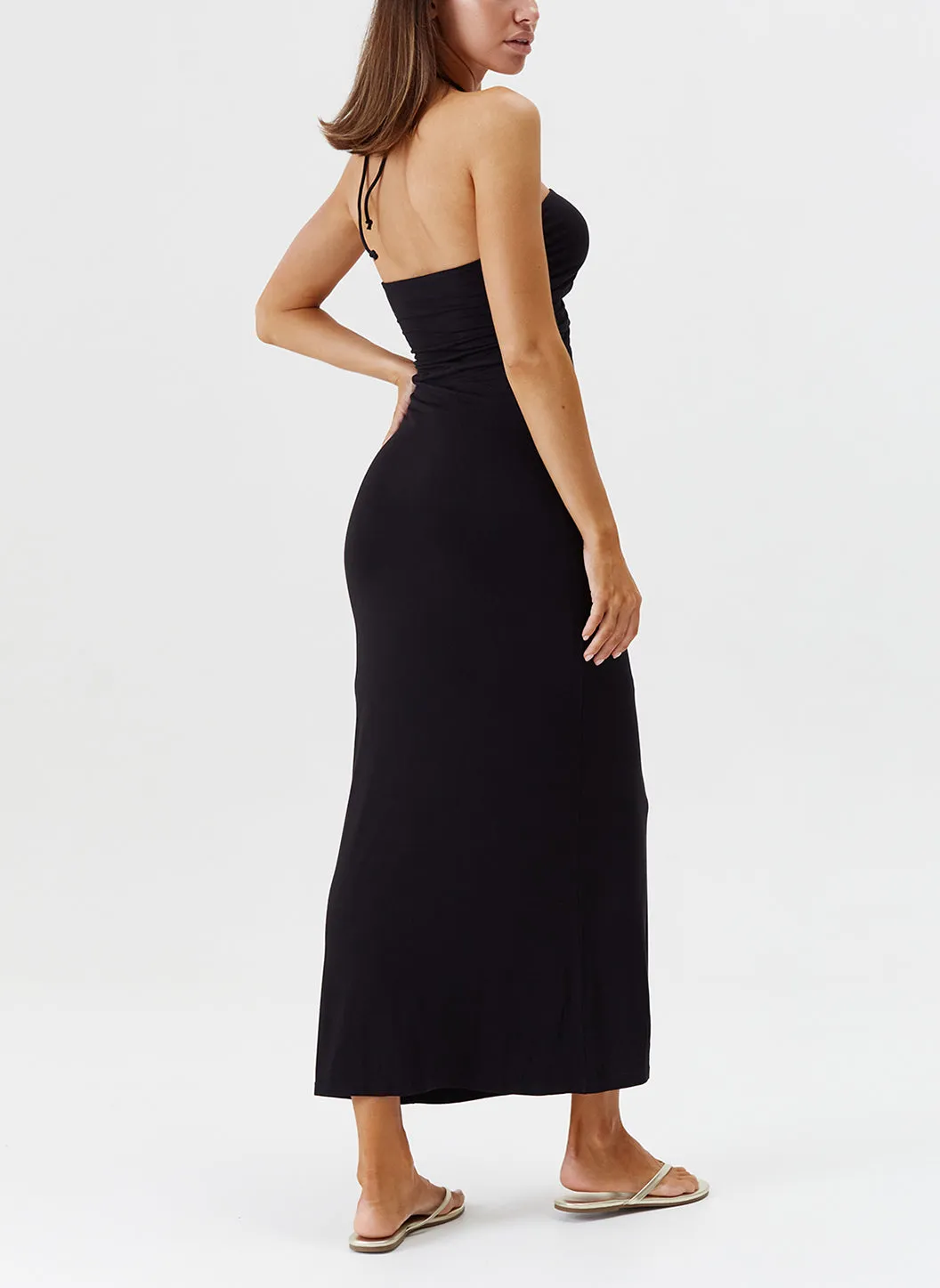 Giana Black Dress