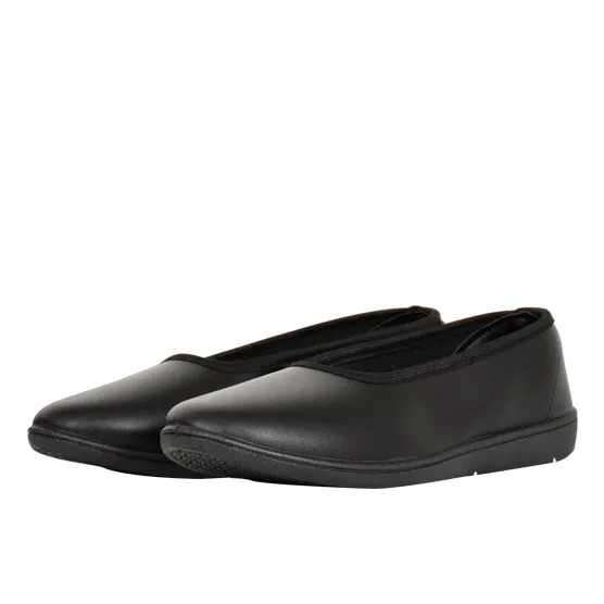 Girls School Shoes Black