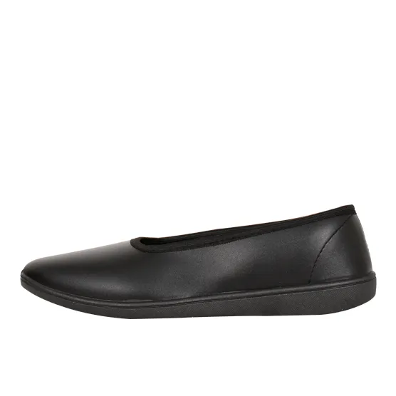 Girls School Shoes Black
