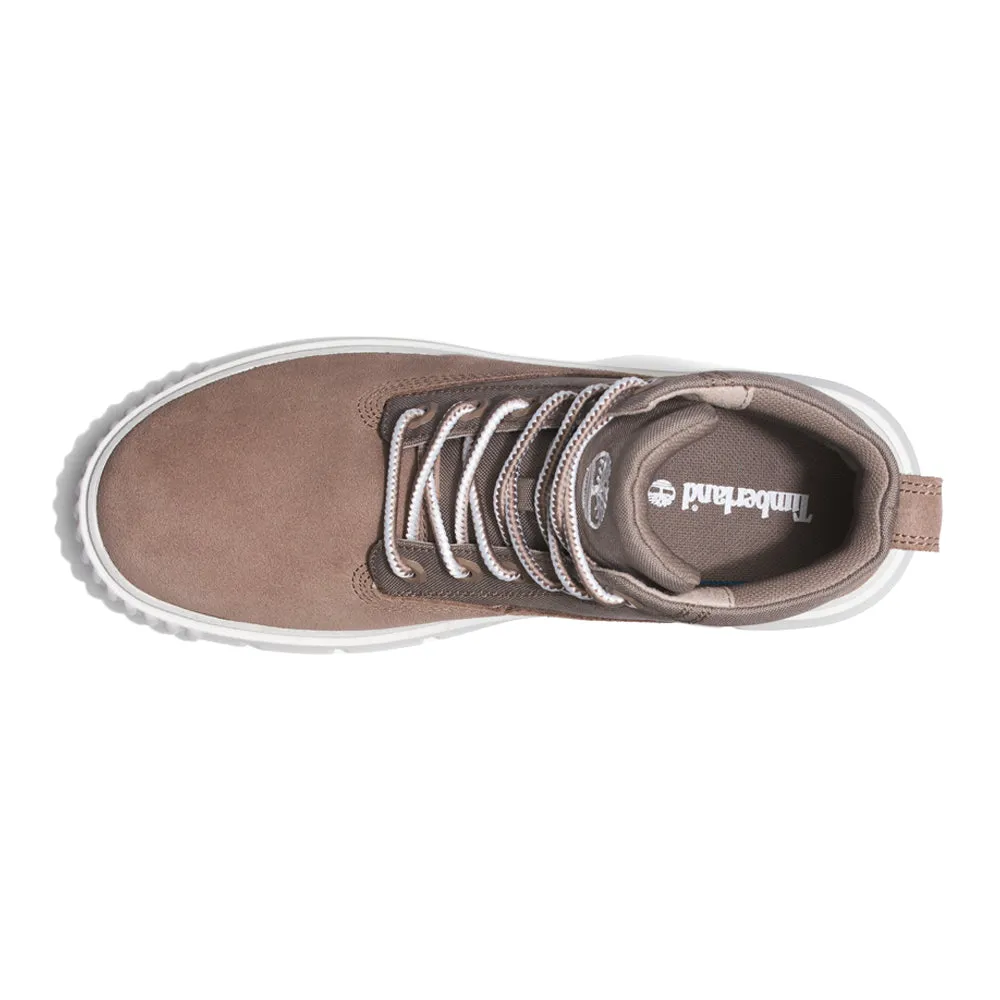 Greyfield Logo Round Toe Lace Up Booties