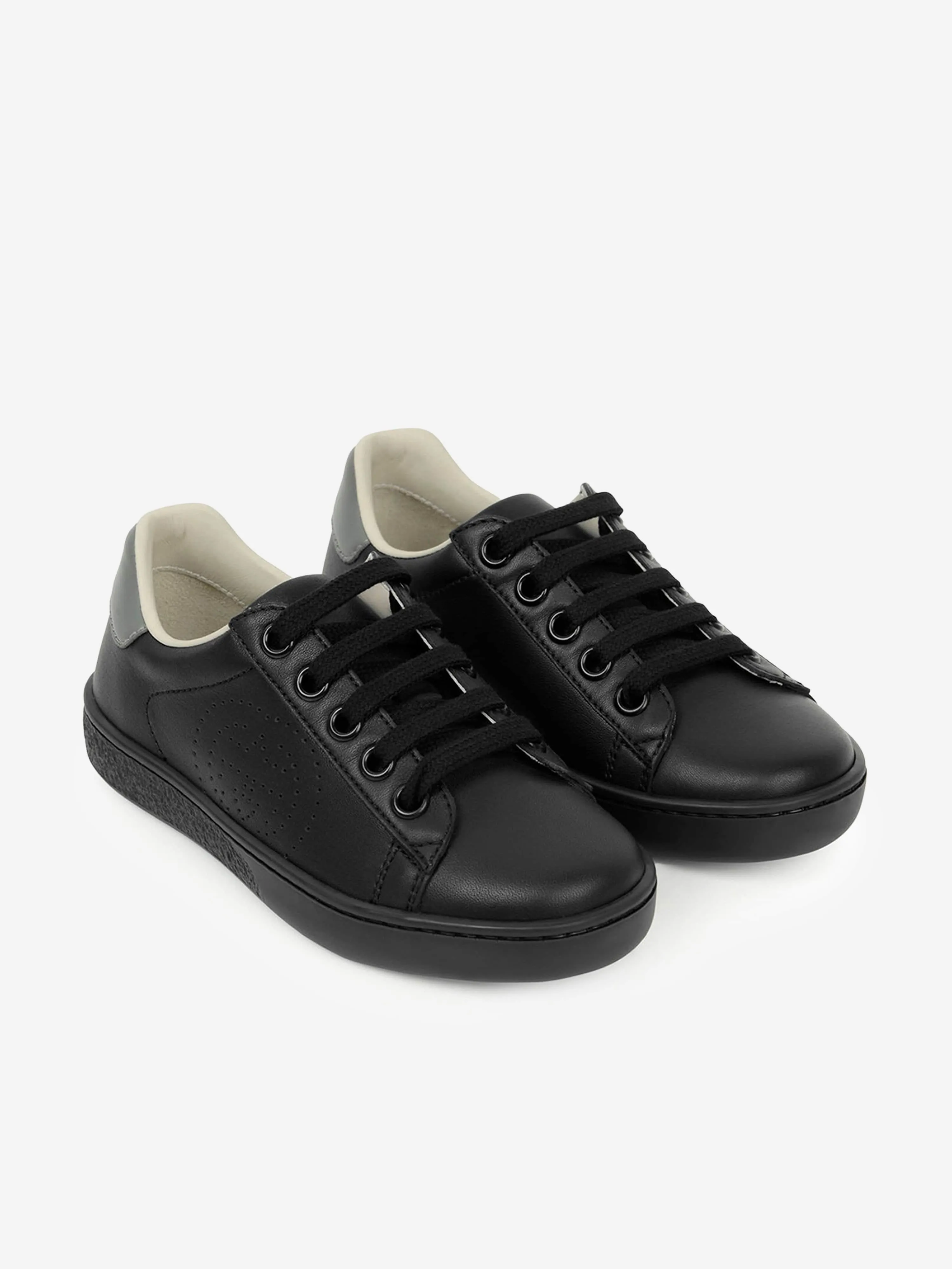 Gucci Leather New Ace Lace Up Trainers