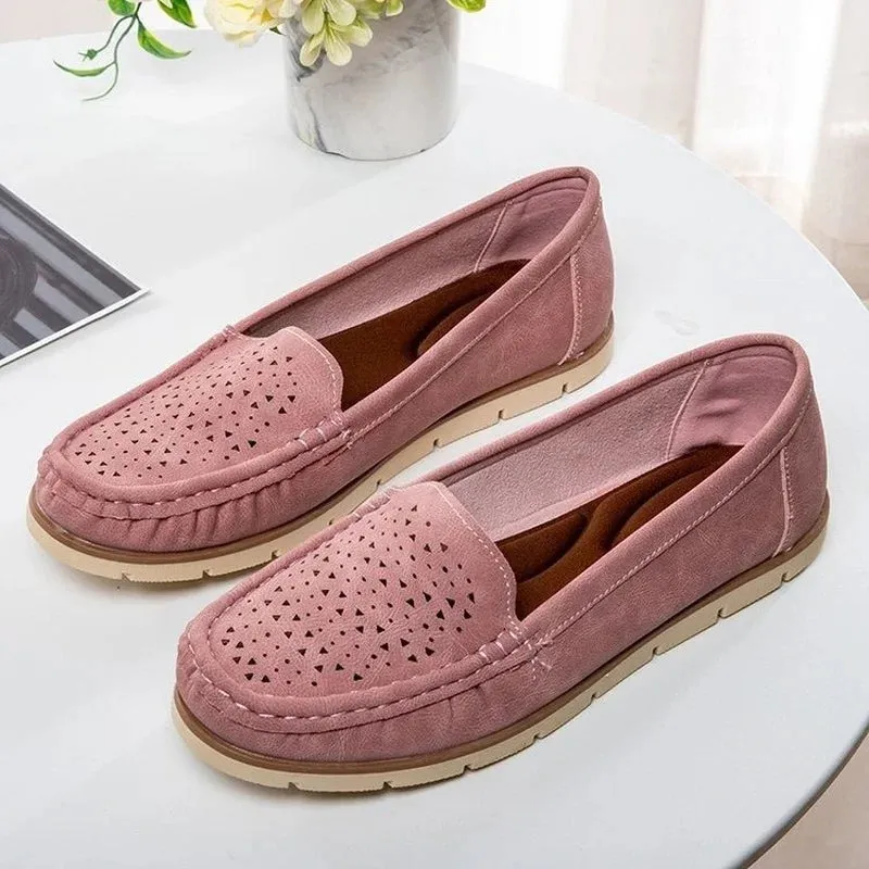 Loafers Breathable Slip on Flat Shoes