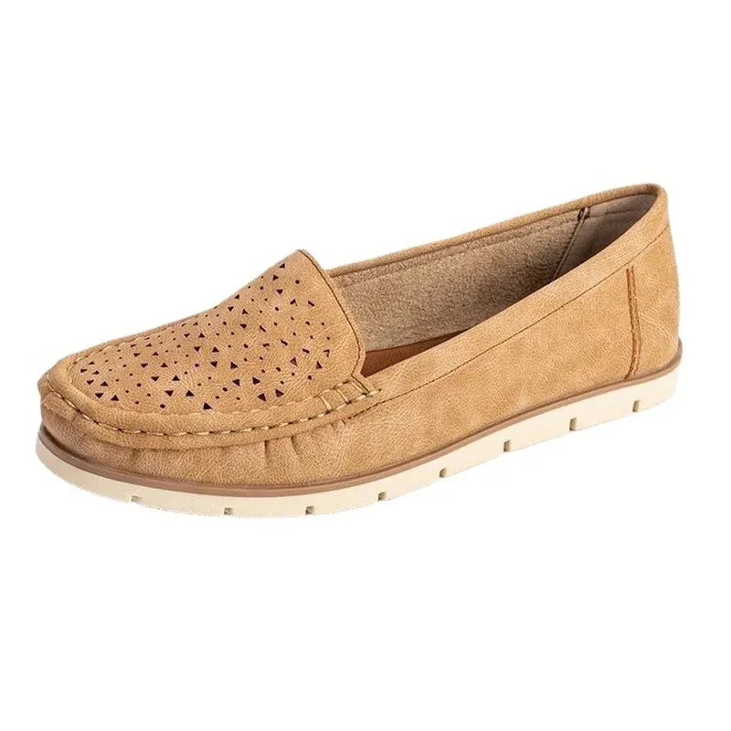 Loafers Breathable Slip on Flat Shoes