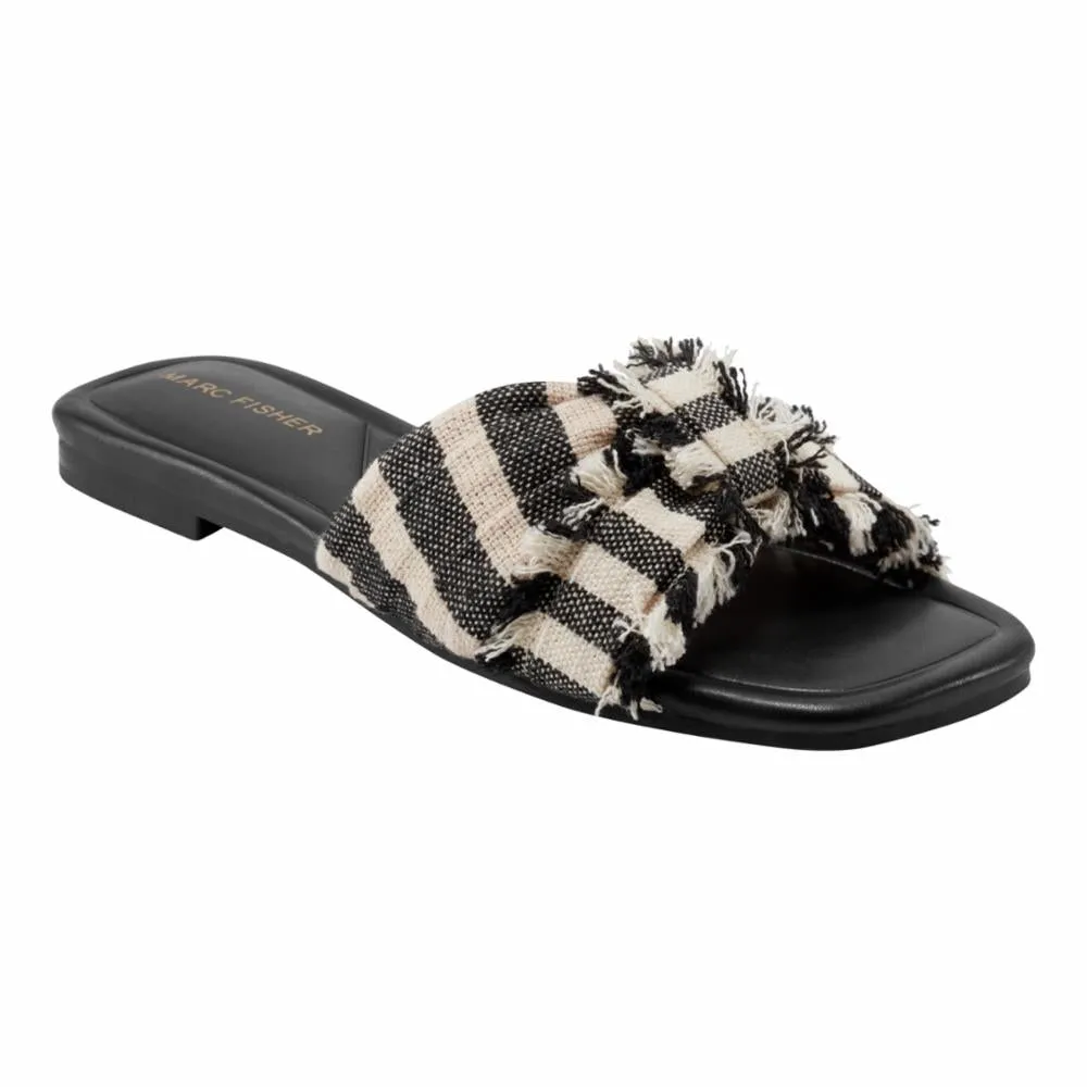 Marc Fisher Women's Orbit Black Beige/Black Beige/Small M