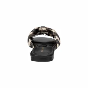 Marc Fisher Women's Orbit Black Beige/Black Beige/Small M
