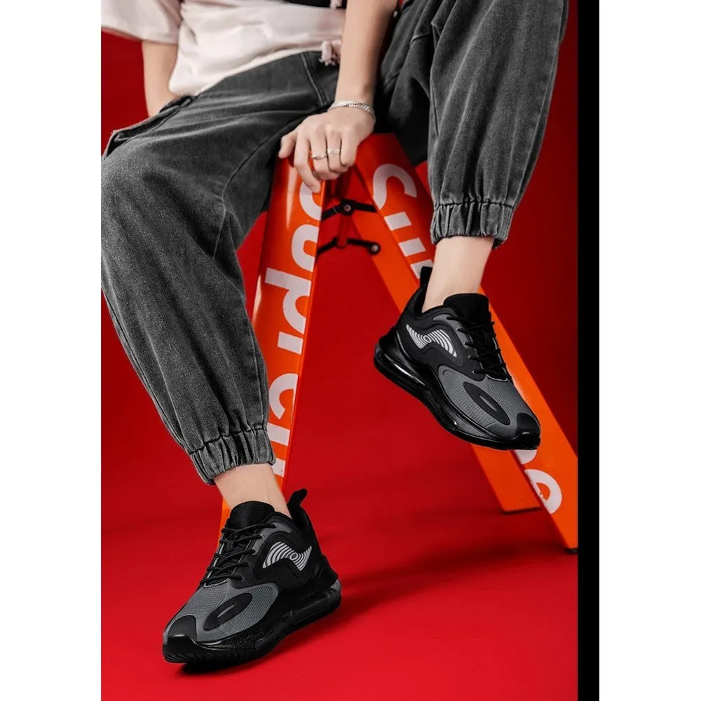 Men Casual Sneakers Race Breathable Loafers Running Shoes