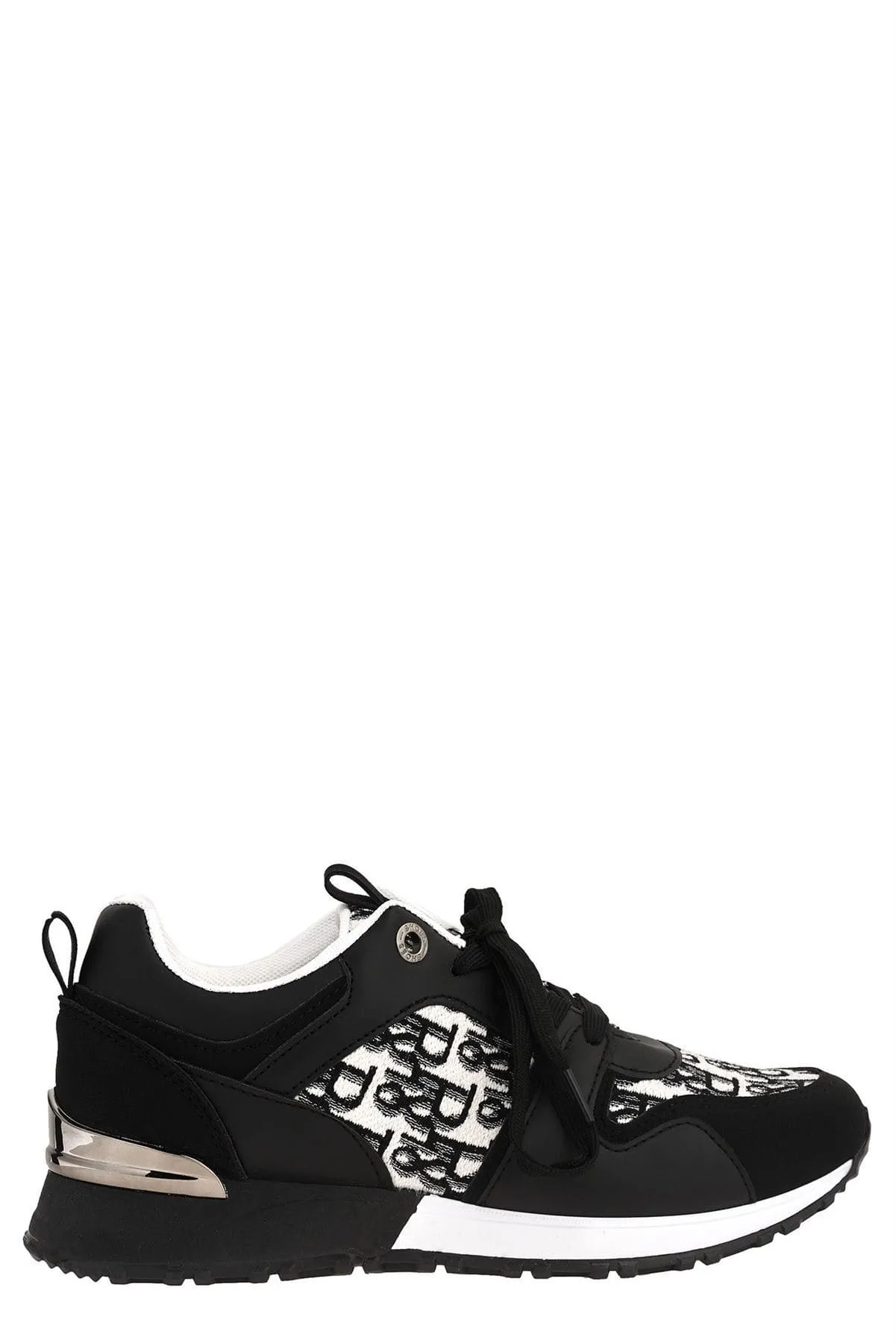Mi Amor D-Logo Lace Up Trainer in Black
