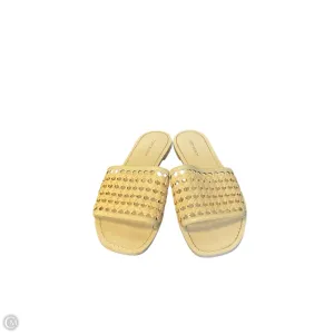 Sandals Designer By Tory Burch In Beige, Size: 7.5