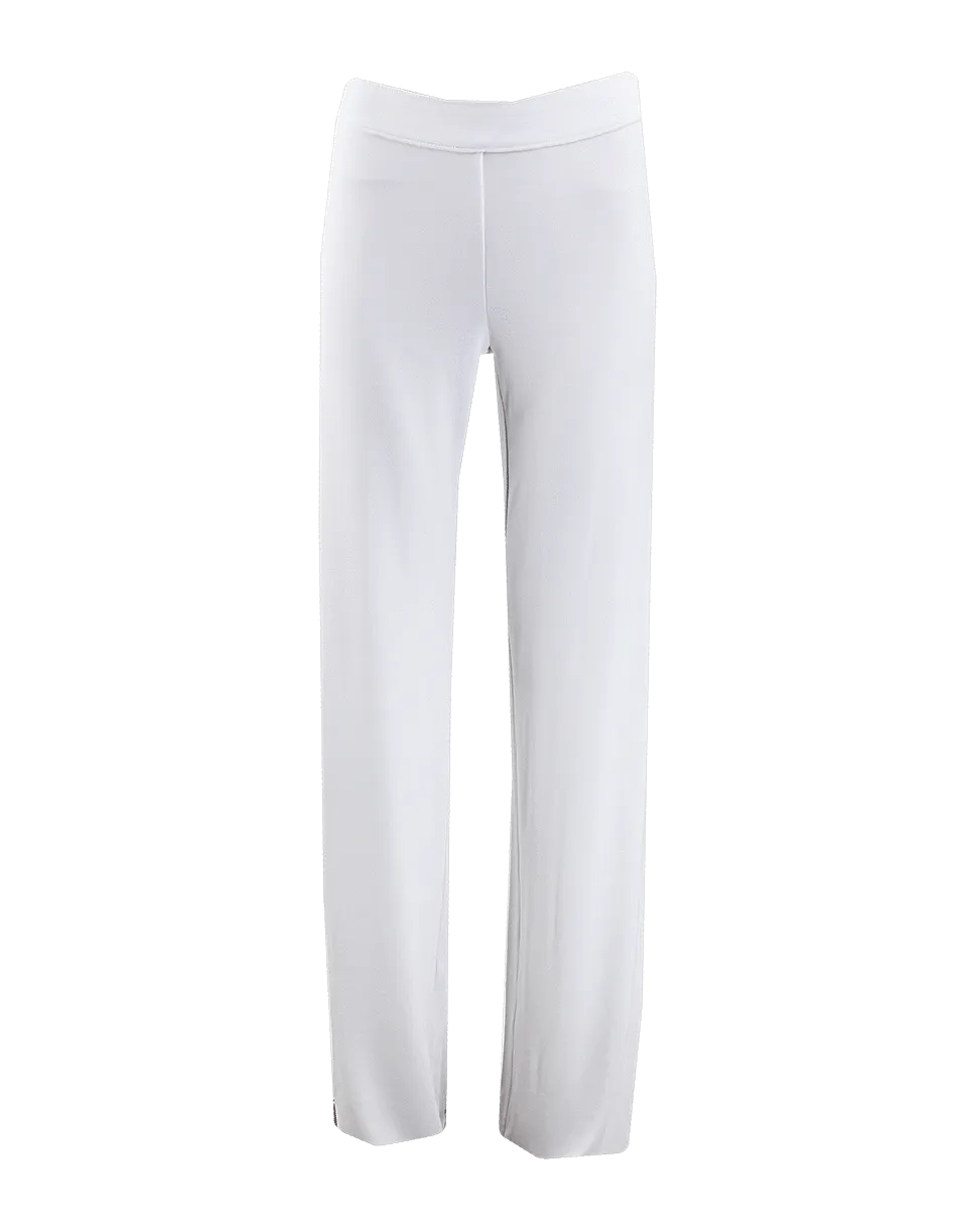 Side Zip Jersey Pant
