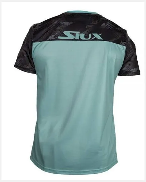 Siux Padelshirt Giorgio Turquoise