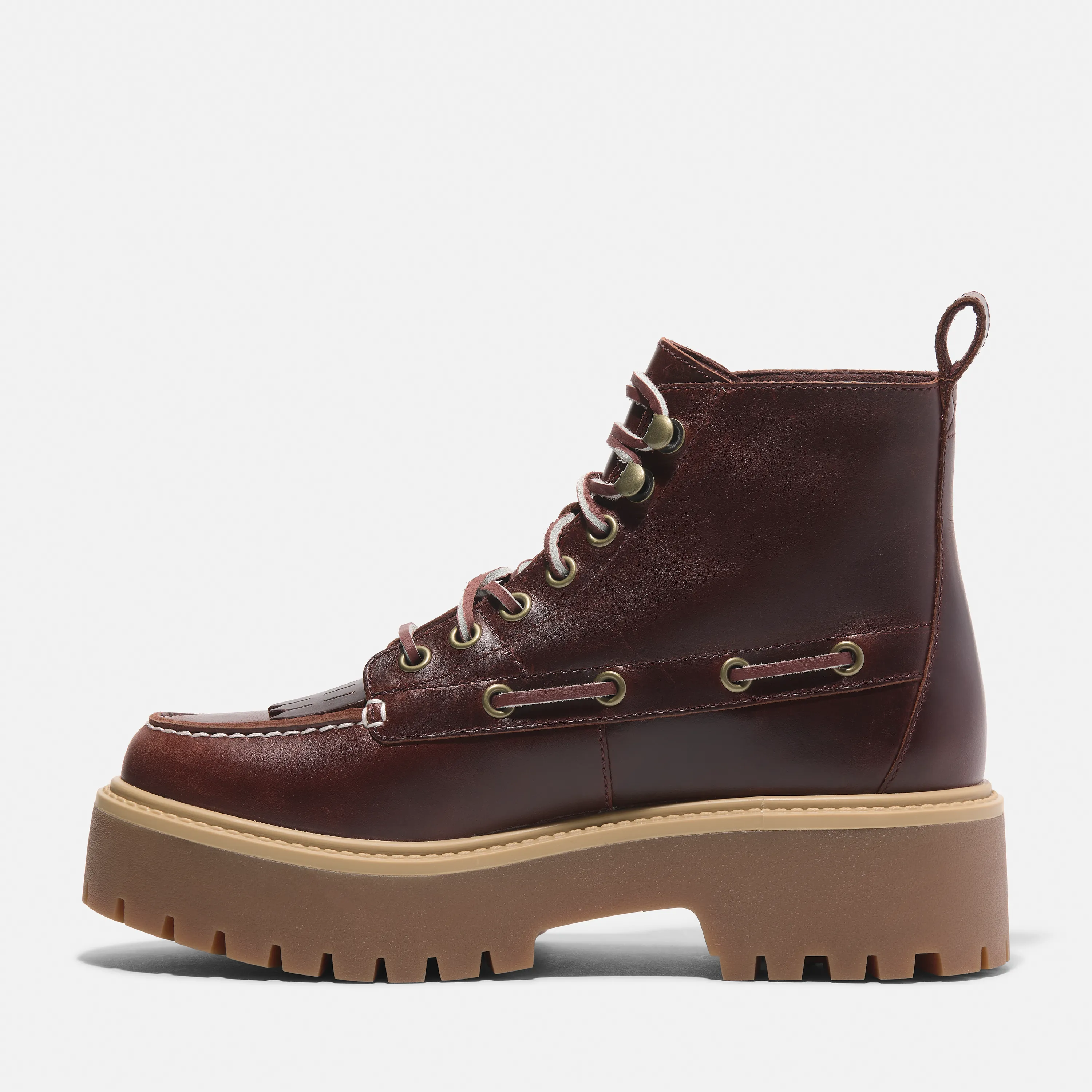 Stone Street 7-Eye Platform Boot For Women