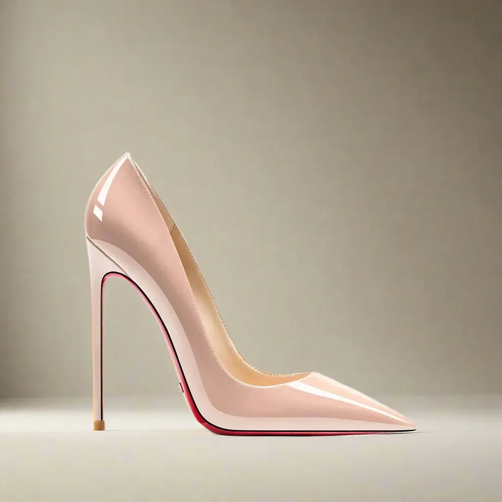 Tatianna Nude Red Bottom Heels
