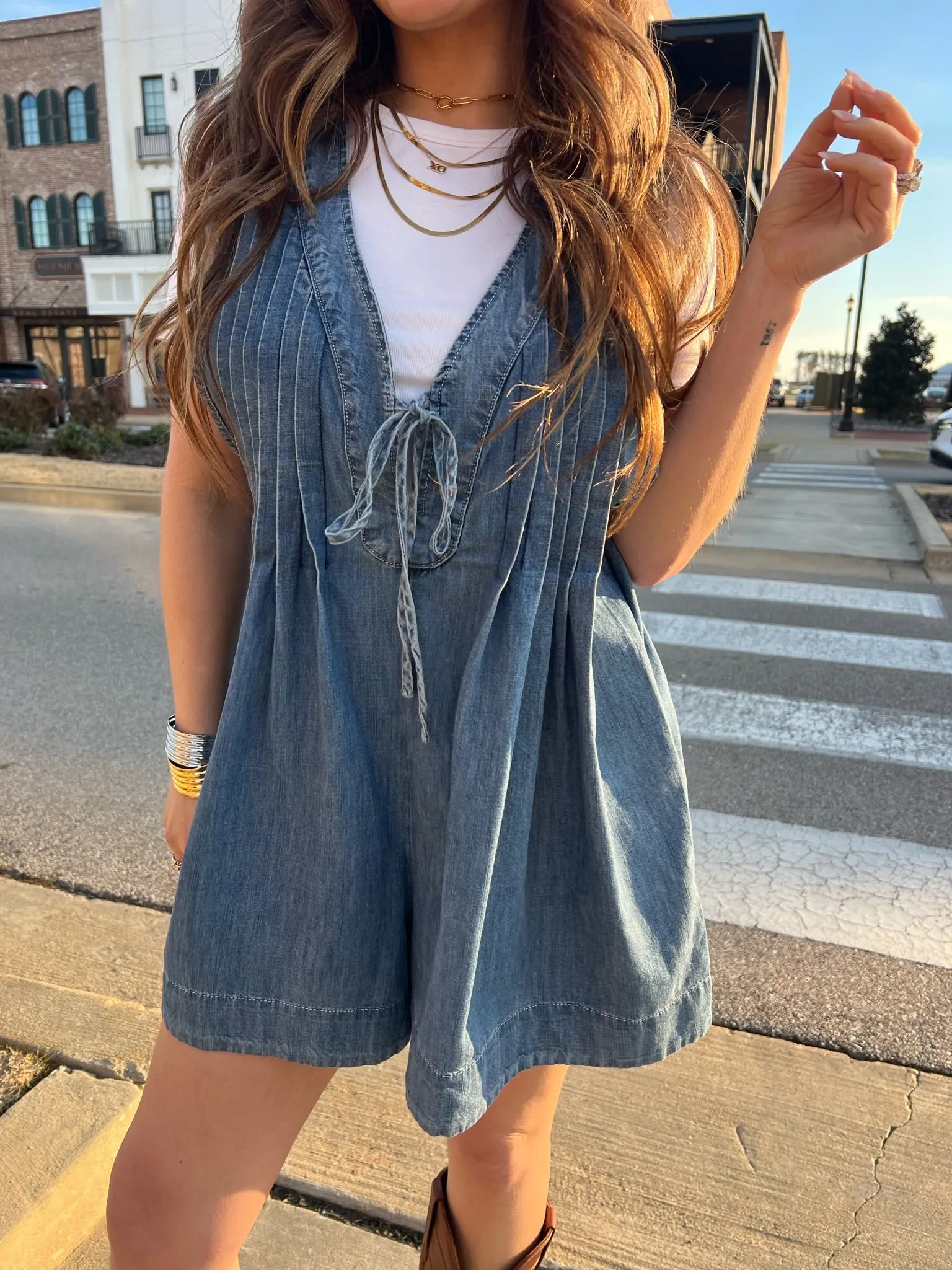 The Days Denim Romper