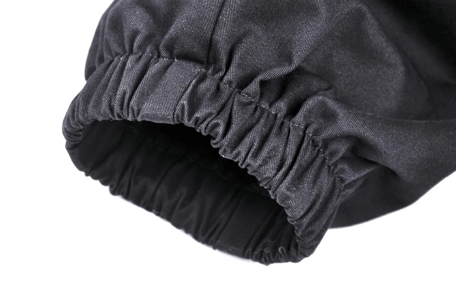 Urban-Style Black Cargo Pants with Spacious Pockets