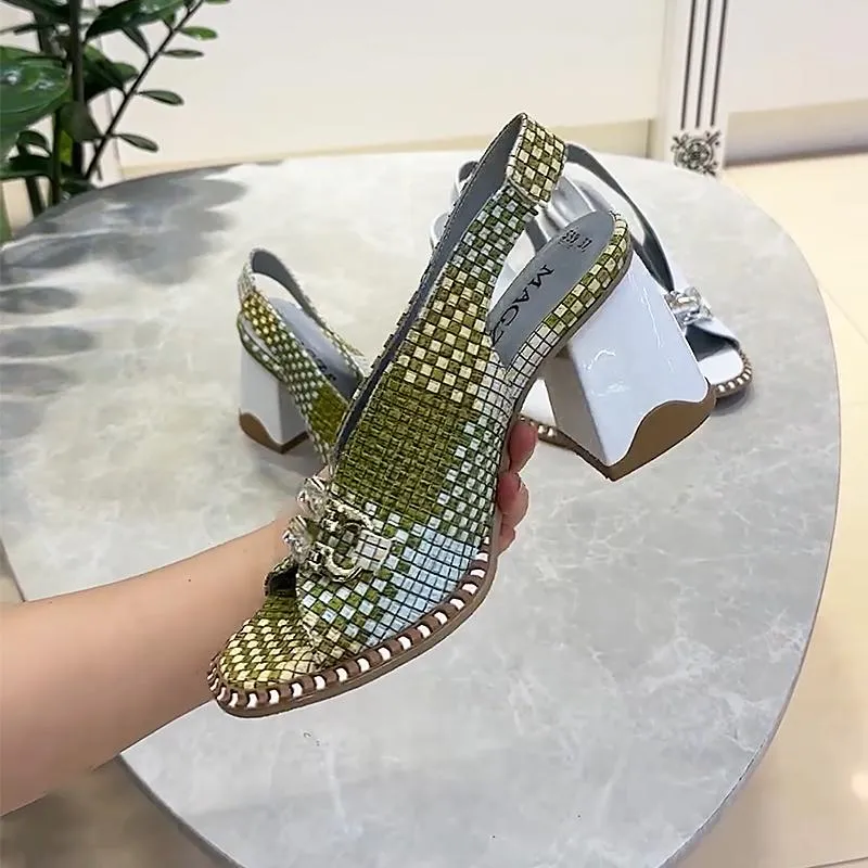 Women's Chic Chunky Heel Sandals