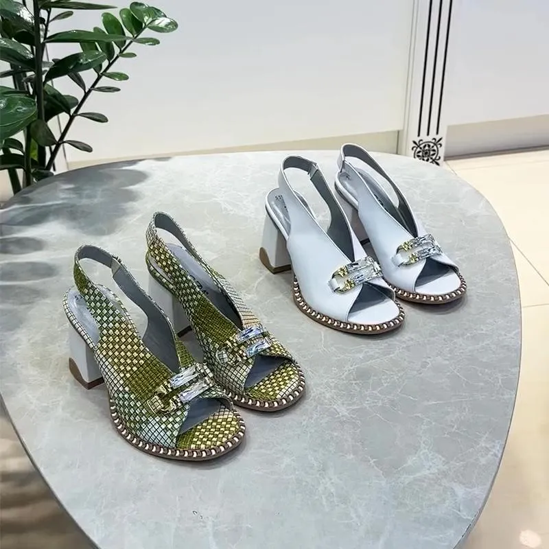 Women's Chic Chunky Heel Sandals